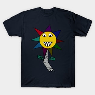 Flower rainbow Punk! T-Shirt